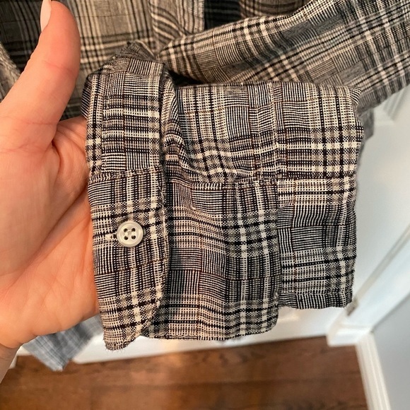 Mini Collared Button Up Dress - Picture 6 of 6